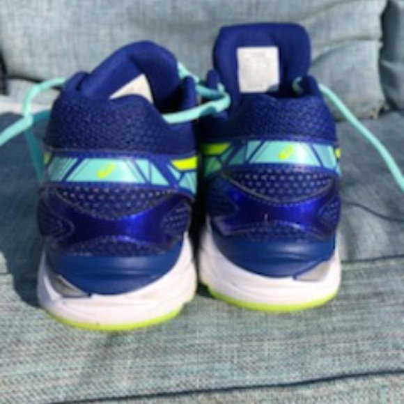 Women's blue Asic's Gel Exalt 3 running shoes, size 7 1/2 - Picture 4 of 7